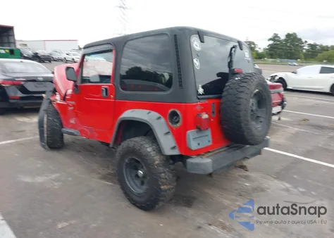 2001 Jeep Wrangler Sport из США, поврежденный, VIN 1J4FA49S51P328455